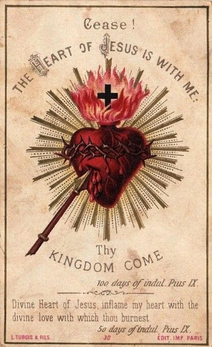 Cease! The Heart of Jesus is With Me