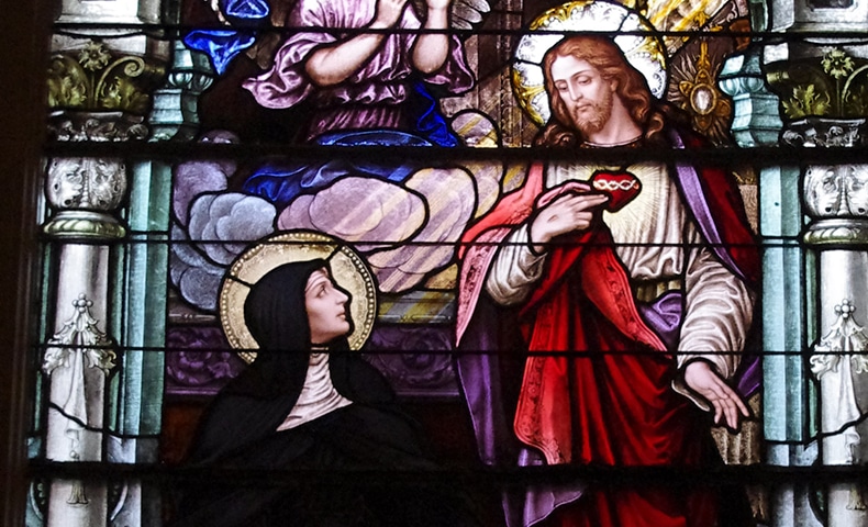 stained-glass-window-of-saint-margaret-mary-alacoque