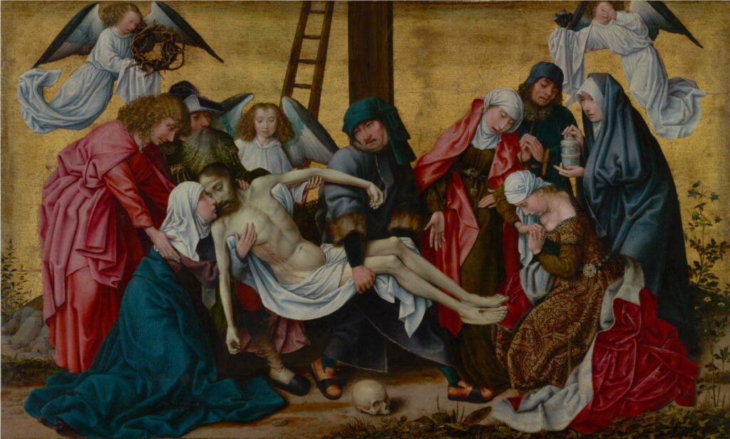 The-Deposition-Follower-of-Rogier-van-der-Weyden-ca-1490