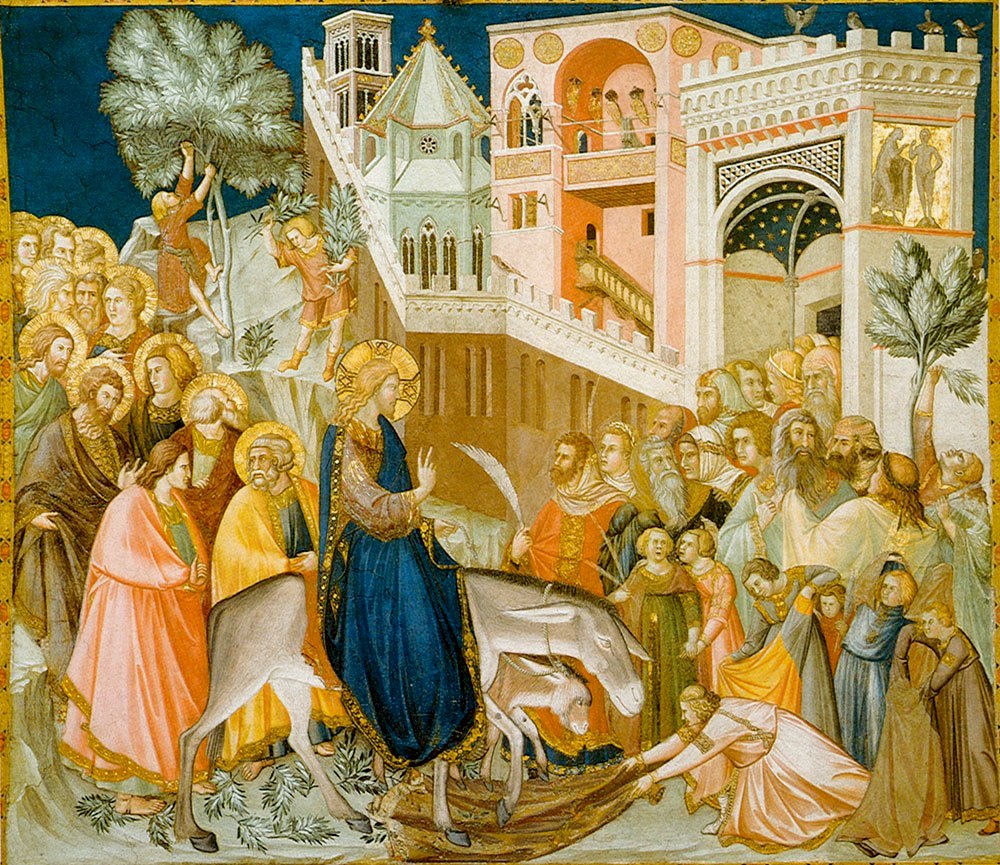 Assisi-frescoes-entry-into-jerusalem-pietro_lorenzetti