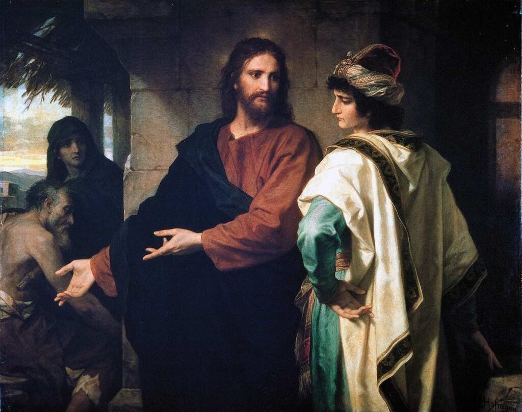 Christ and the Rich Young Ruler - Why do you call me good? Jesus’ response to the Rich Man