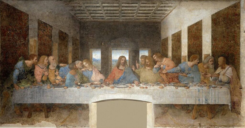 The Last Supper by Leonardo da Vinci - Jesus as the Bread of Life: The True Nourishment for the World