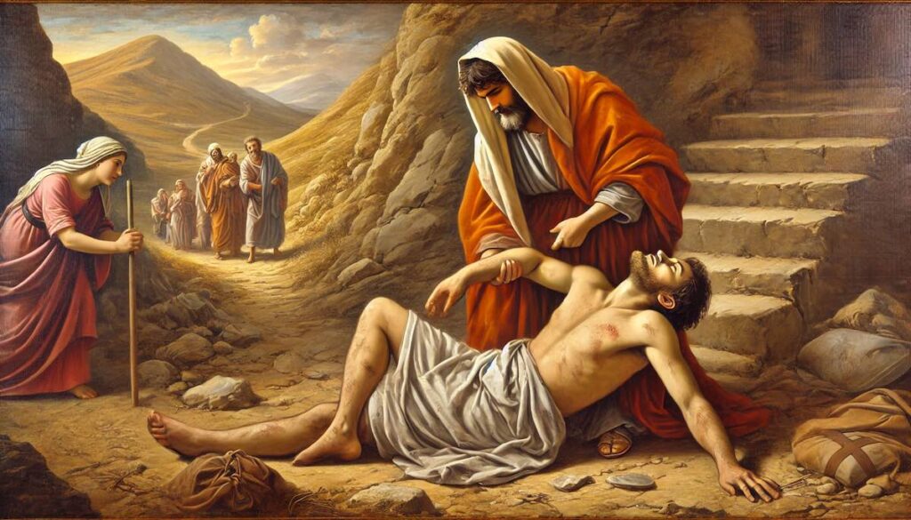 The parable of the Good Samaritan