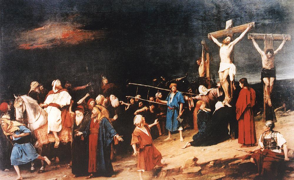 Mihaly Munkacsy's 1884 Christ On The Cross